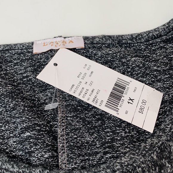 NWT Lace Trim Dolman Sleeve Top - Picture 5 of 8